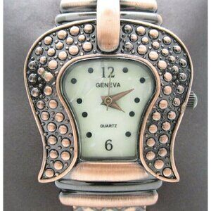 Women's Geneva Quartz Analog 31mm Dial Bangle Watch (D82)